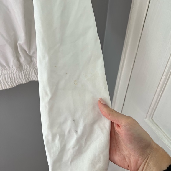 Nike Windbreaker Jacket White Blue Yellow Large - Picture 5 of 13